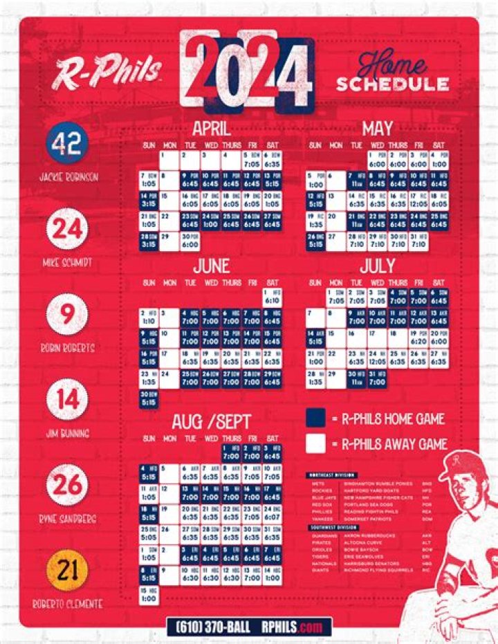 Reading Phillies 2024 Schedule: Your Ultimate Guide